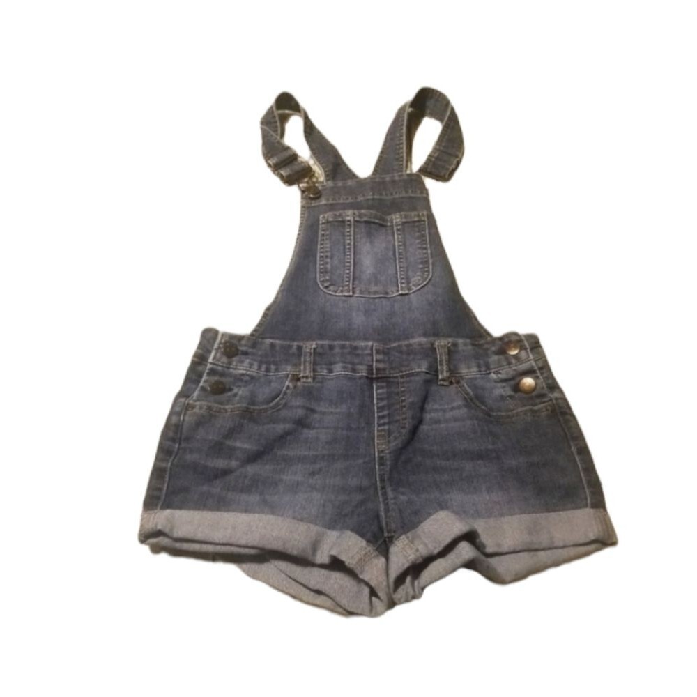 Blue Spice Girls Denim Overalls Romper Size 3 Blue Summer